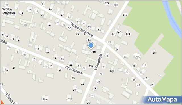 Otwock, Wypoczynkowa, 38, mapa Otwock