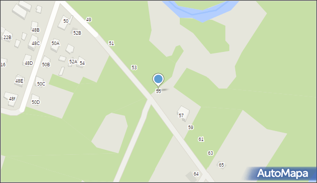 Otwock, Wypoczynkowa, 55, mapa Otwock