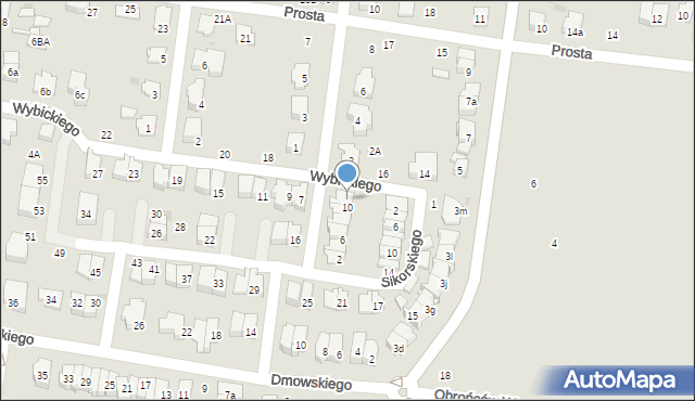 Ożarów Mazowiecki, Wybickiego Józefa, gen., 12, mapa Ożarów Mazowiecki