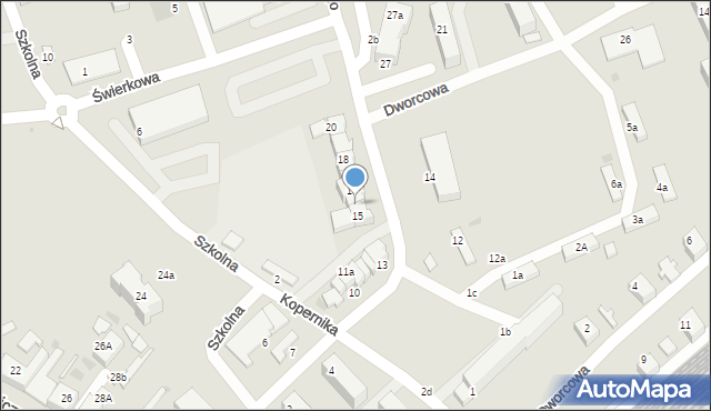 Pelplin, Wybickiego Józefa, gen., 16, mapa Pelplin