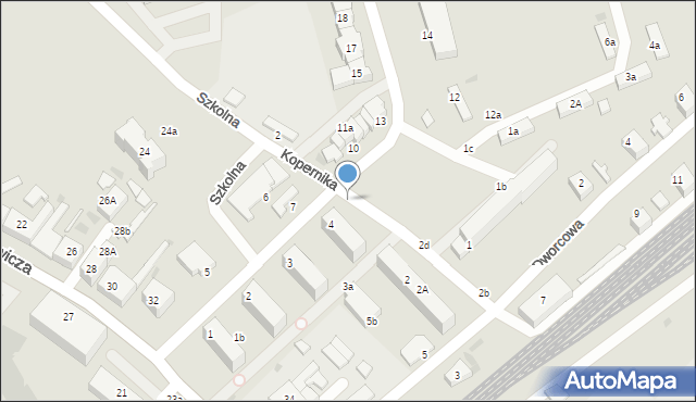 Pelplin, Wybickiego Józefa, gen., 4b, mapa Pelplin