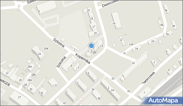 Pelplin, Wybickiego Józefa, gen., 9, mapa Pelplin