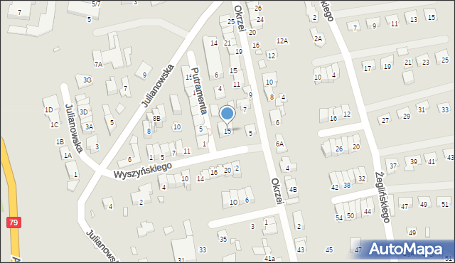 Piaseczno, Wyszyńskiego Stefana, ks. kard., 15, mapa Piaseczno
