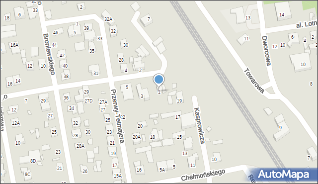 Piaseczno, Wyczółkowskiego Leona, 1, mapa Piaseczno