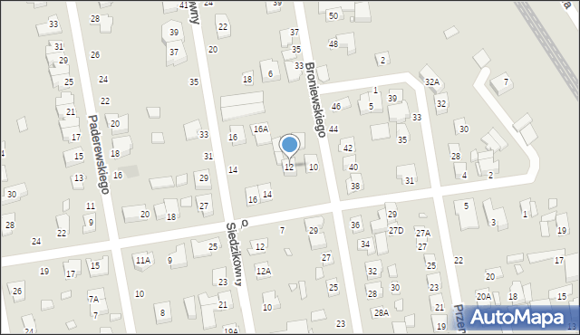 Piaseczno, Wyczółkowskiego Leona, 12, mapa Piaseczno