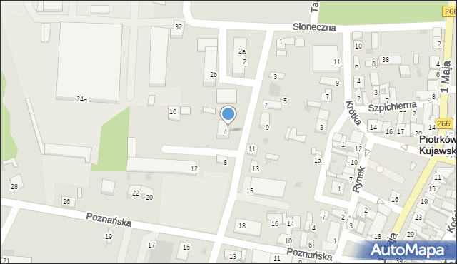 Piotrków Kujawski, Wyzwolenia, 6, mapa Piotrków Kujawski