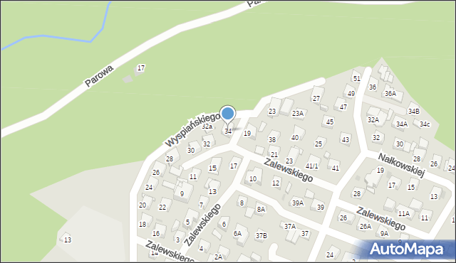 Płock, Wyspiańskiego Stanisława, 34, mapa Płock