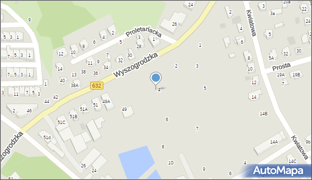 Płońsk, Wyszogrodzka, 47, mapa Płońsk