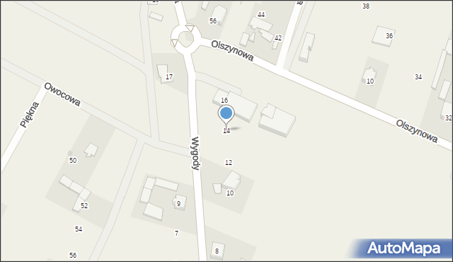 Podolszyn Nowy, Wygody, 14, mapa Podolszyn Nowy