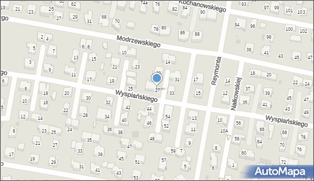 Pruszcz Gdański, Wyspiańskiego Stanisława, 27, mapa Pruszcz Gdański