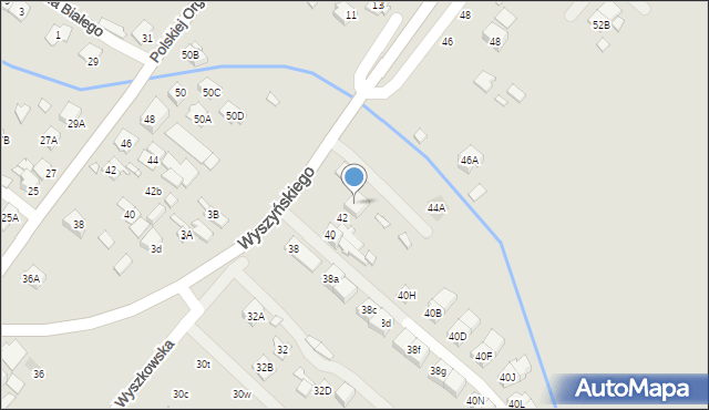 Radzymin, Wyszyńskiego Stefana, ks. kard., 44, mapa Radzymin