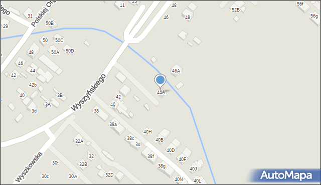 Radzymin, Wyszyńskiego Stefana, ks. kard., 44A, mapa Radzymin