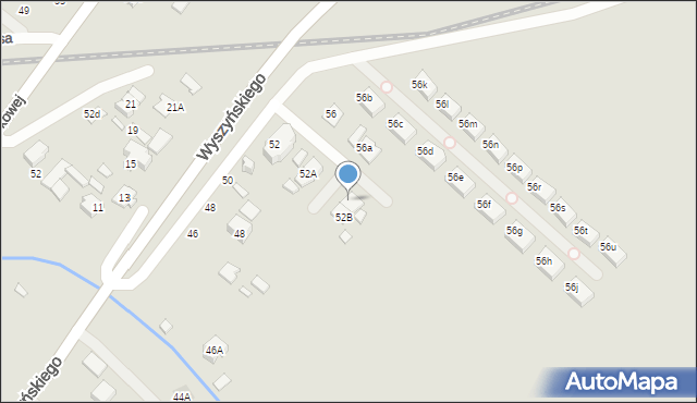 Radzymin, Wyszyńskiego Stefana, ks. kard., 54b, mapa Radzymin