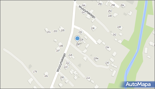 Ropczyce, Wyszyńskiego Stefana, ks. kard., 226, mapa Ropczyce