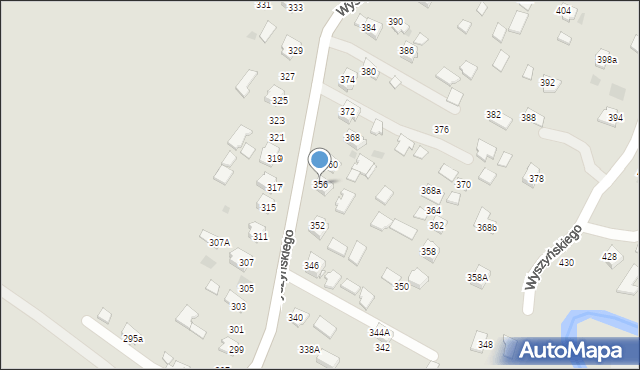 Ropczyce, Wyszyńskiego Stefana, ks. kard., 356, mapa Ropczyce