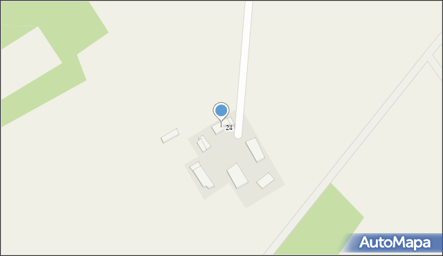 Rozogi, Wyszyńskiego Stefana, ks. kard., 24, mapa Rozogi