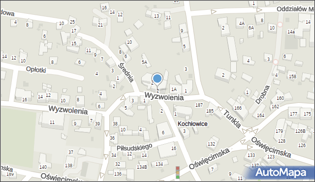 Ruda Śląska, Wyzwolenia, 2, mapa Rudy Śląskiej