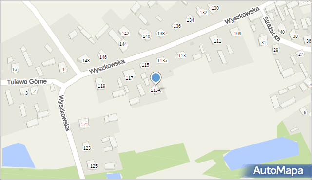 Rybno, Wyszkowska, 115A, mapa Rybno