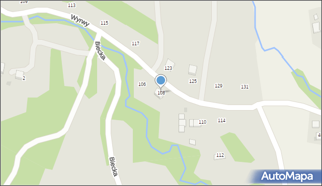 Ryglice, Wyrwy Jakuba, ks., 108, mapa Ryglice