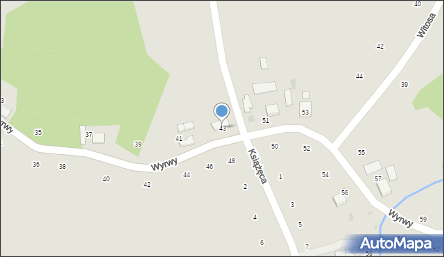 Ryglice, Wyrwy Jakuba, ks., 43, mapa Ryglice