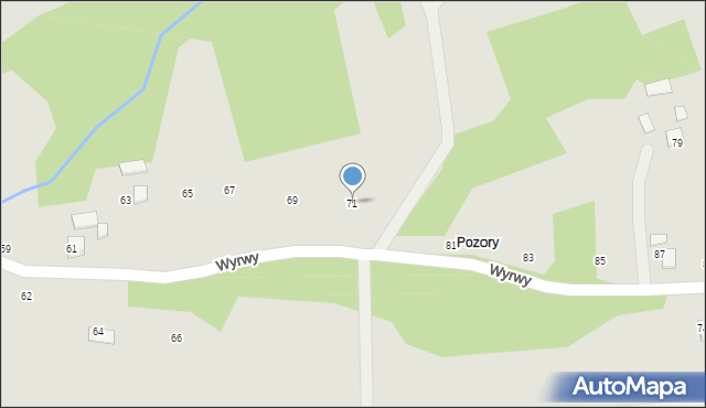 Ryglice, Wyrwy Jakuba, ks., 71, mapa Ryglice