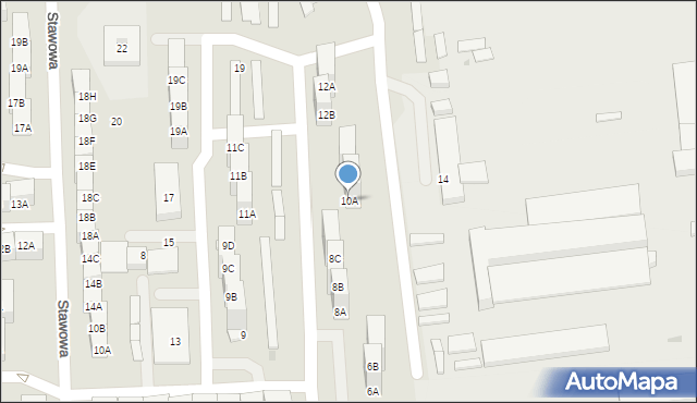 Siemianowice Śląskie, Wyzwolenia, 10A, mapa Siemianowice Śląskie