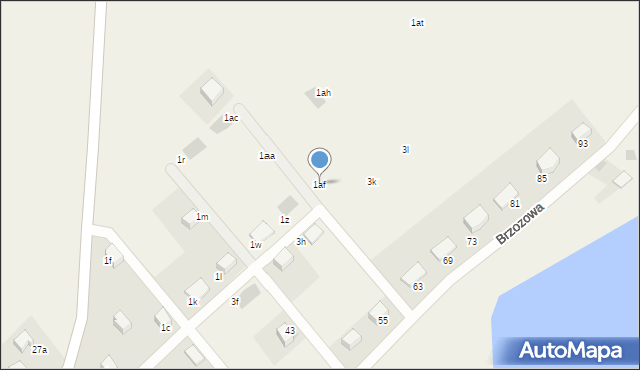 Siemyśl, Wyciślika Alojzego, ks., 1af, mapa Siemyśl