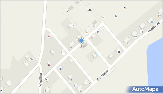 Siemyśl, Wyciślika Alojzego, ks., 3f, mapa Siemyśl