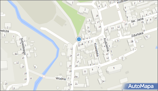 Skarszewy, Wybickiego Józefa, gen., 11, mapa Skarszewy