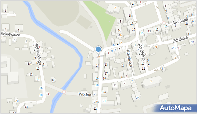 Skarszewy, Wybickiego Józefa, gen., 12, mapa Skarszewy