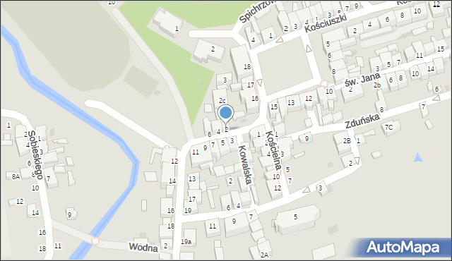 Skarszewy, Wybickiego Józefa, gen., 2, mapa Skarszewy