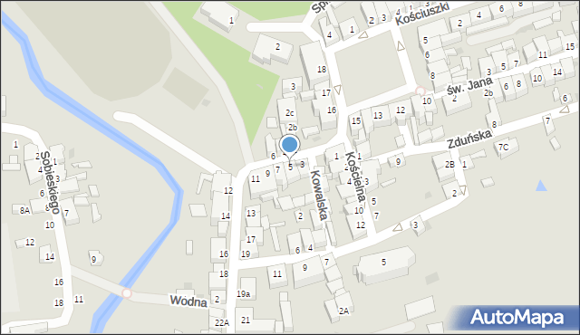 Skarszewy, Wybickiego Józefa, gen., 5, mapa Skarszewy