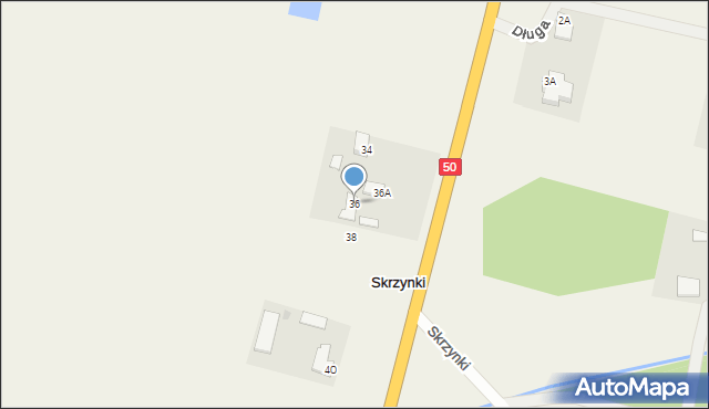 Skarżyn, Wyszogrodzka, 36, mapa Skarżyn