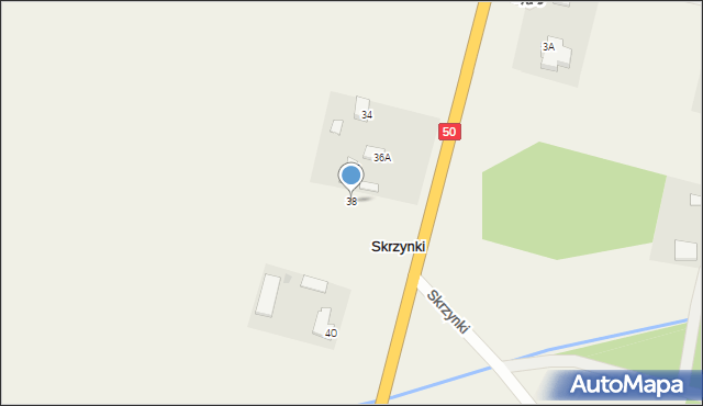 Skarżyn, Wyszogrodzka, 38, mapa Skarżyn