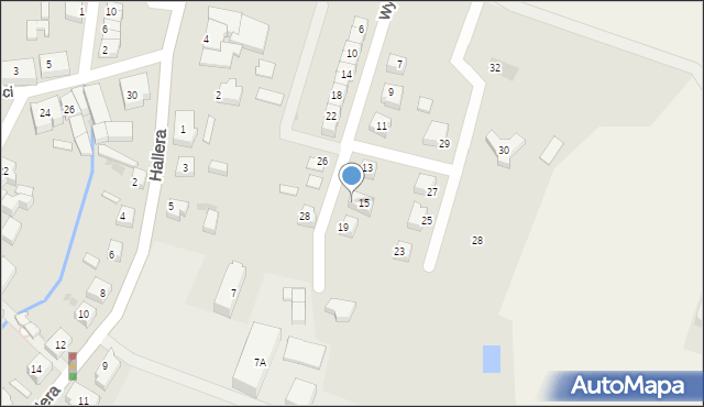 Skórcz, Wysoka, 17, mapa Skórcz