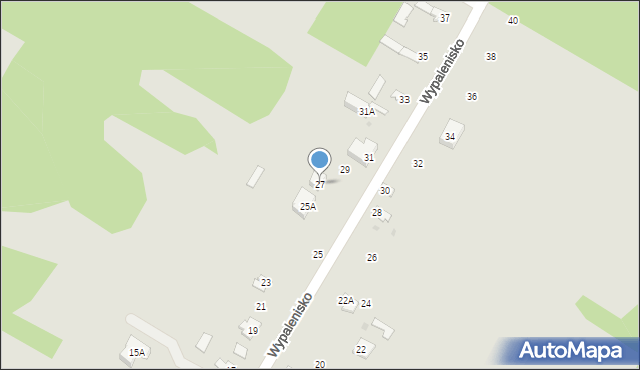 Sochaczew, Wypalenisko, 27, mapa Sochaczew