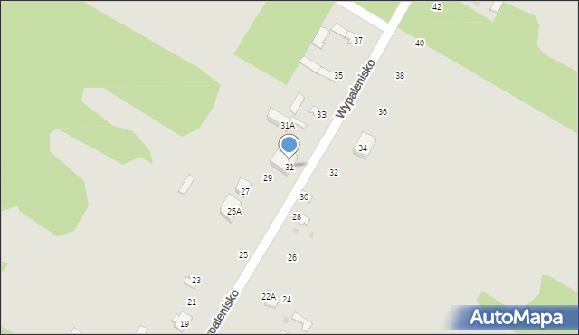Sochaczew, Wypalenisko, 31, mapa Sochaczew