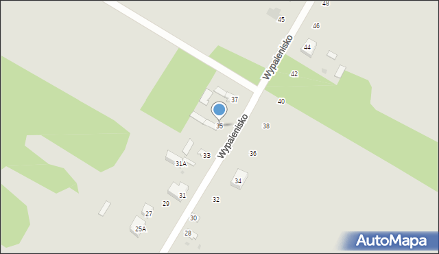 Sochaczew, Wypalenisko, 35, mapa Sochaczew