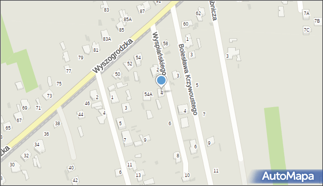 Sochaczew, Wyspiańskiego Stanisława, 4, mapa Sochaczew