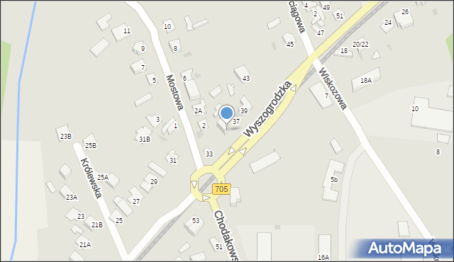 Sochaczew, Wyszogrodzka, 35, mapa Sochaczew