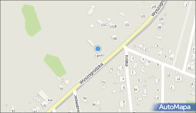 Sochaczew, Wyszogrodzka, 97, mapa Sochaczew