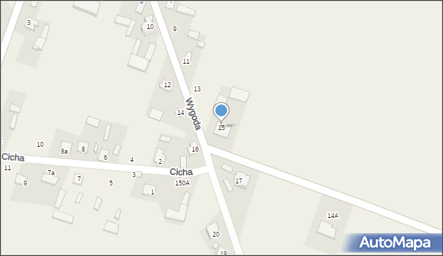 Sokoły, Wygoda, 15, mapa Sokoły