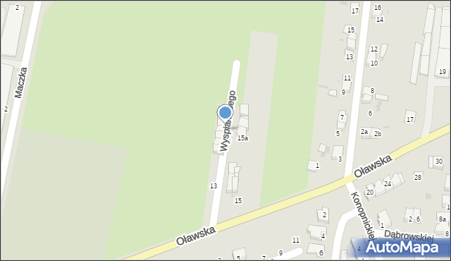 Strzelin, Wyspiańskiego Stanisława, 7, mapa Strzelin