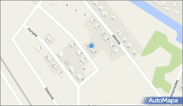 Stupsk, Wyspiańskiego Stanisława, 7, mapa Stupsk