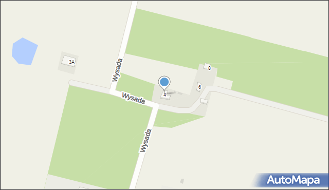Styrzyniec, Wysada, 4, mapa Styrzyniec