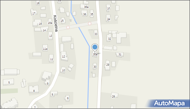 Subkowy, Wybickiego Józefa, gen., 30a, mapa Subkowy