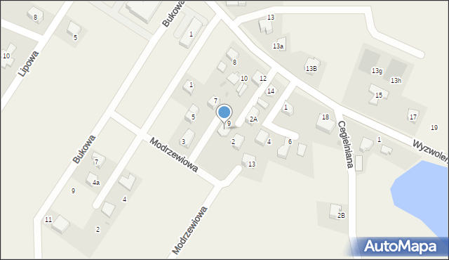 Suszec, Wyzwolenia, 12A, mapa Suszec