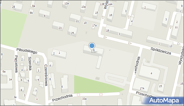 Świdnik, Wyspiańskiego Stanisława, 27, mapa Świdnika