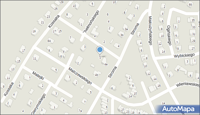 Świecie, Wyczółkowskiego Leona, 1, mapa Świecie