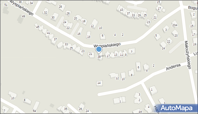 Świecie, Wyspiańskiego Stanisława, 19, mapa Świecie